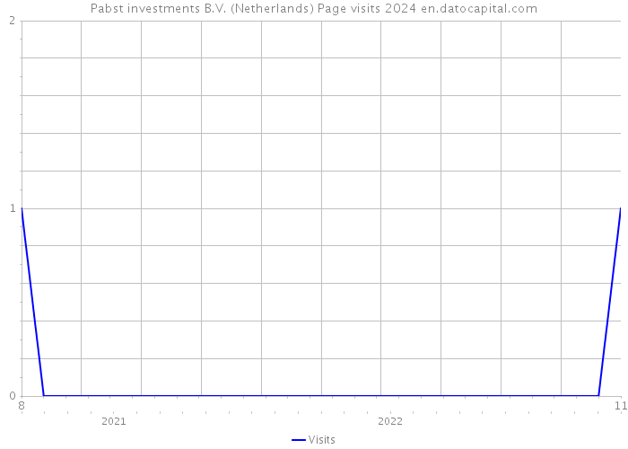 Pabst investments B.V. (Netherlands) Page visits 2024 