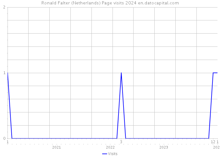 Ronald Falter (Netherlands) Page visits 2024 