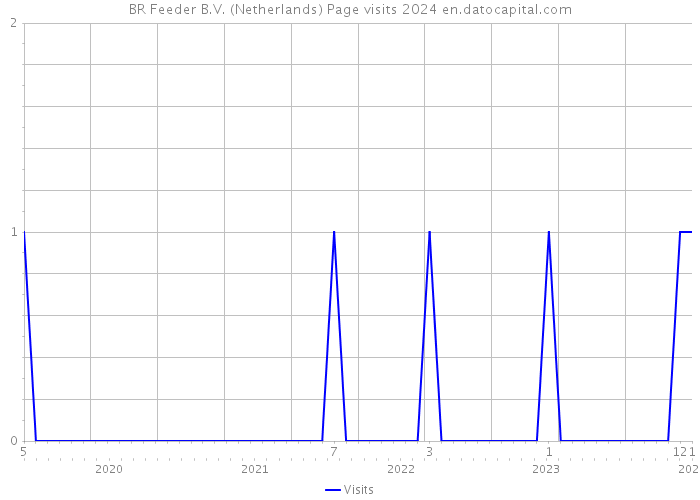 BR Feeder B.V. (Netherlands) Page visits 2024 