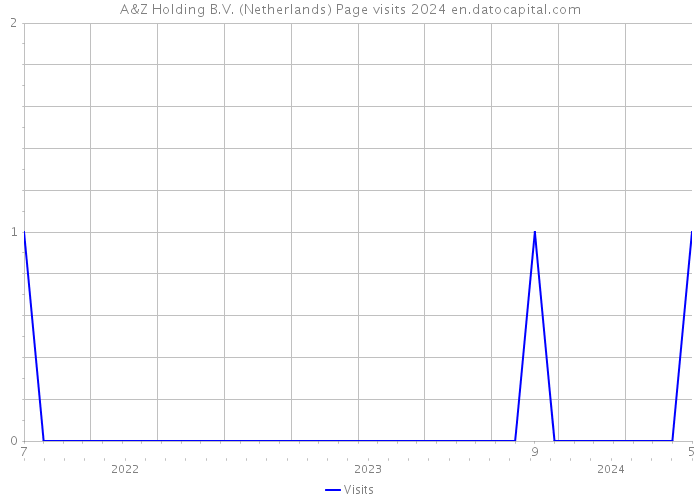 A&Z Holding B.V. (Netherlands) Page visits 2024 