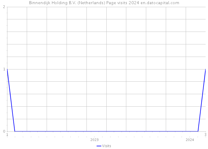 Binnendijk Holding B.V. (Netherlands) Page visits 2024 