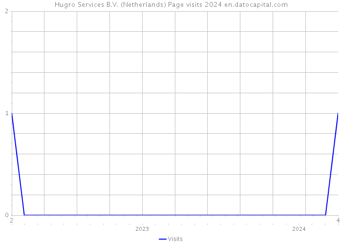 Hugro Services B.V. (Netherlands) Page visits 2024 