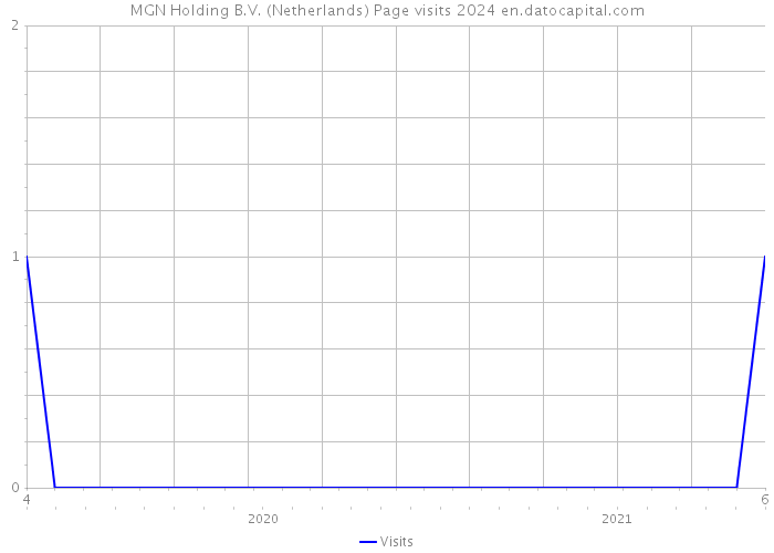 MGN Holding B.V. (Netherlands) Page visits 2024 