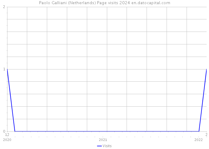 Paolo Galliani (Netherlands) Page visits 2024 