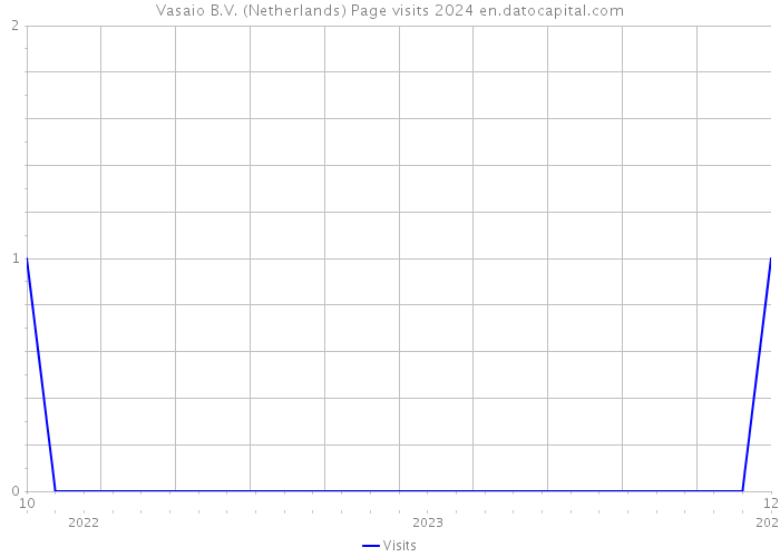 Vasaio B.V. (Netherlands) Page visits 2024 