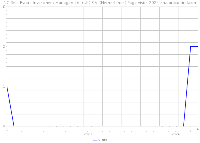 ING Real Estate Investment Management (UK) B.V. (Netherlands) Page visits 2024 