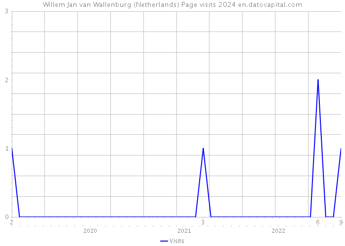 Willem Jan van Wallenburg (Netherlands) Page visits 2024 
