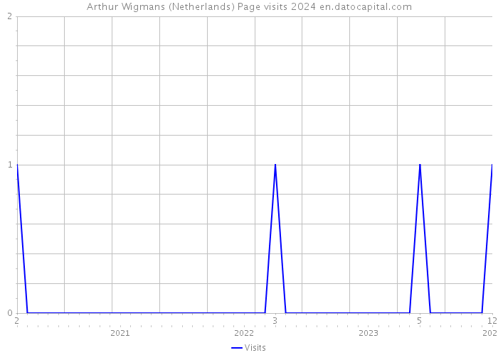 Arthur Wigmans (Netherlands) Page visits 2024 