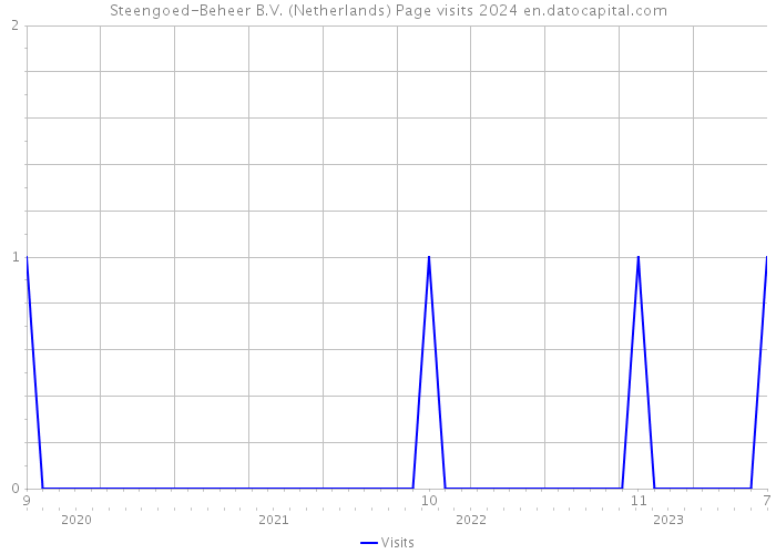 Steengoed-Beheer B.V. (Netherlands) Page visits 2024 