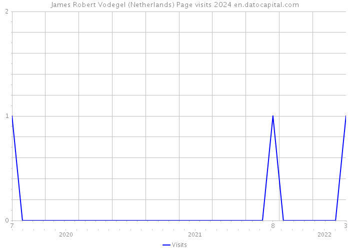 James Robert Vodegel (Netherlands) Page visits 2024 