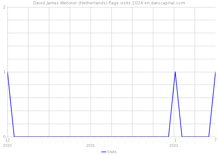 David James Webster (Netherlands) Page visits 2024 