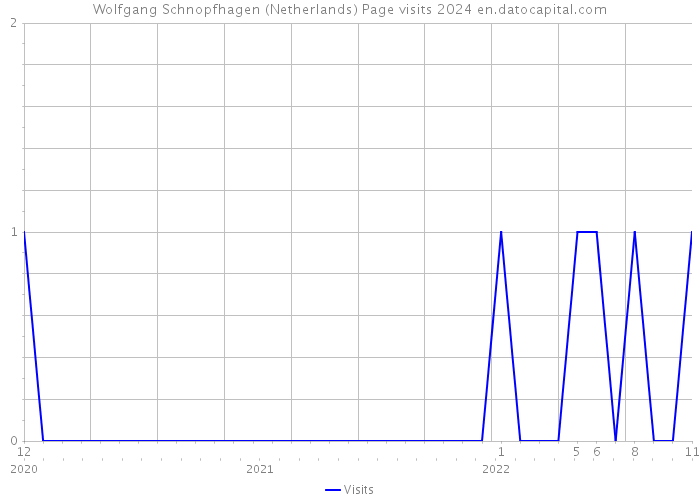 Wolfgang Schnopfhagen (Netherlands) Page visits 2024 