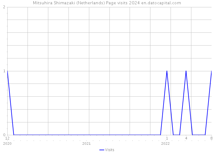 Mitsuhira Shimazaki (Netherlands) Page visits 2024 
