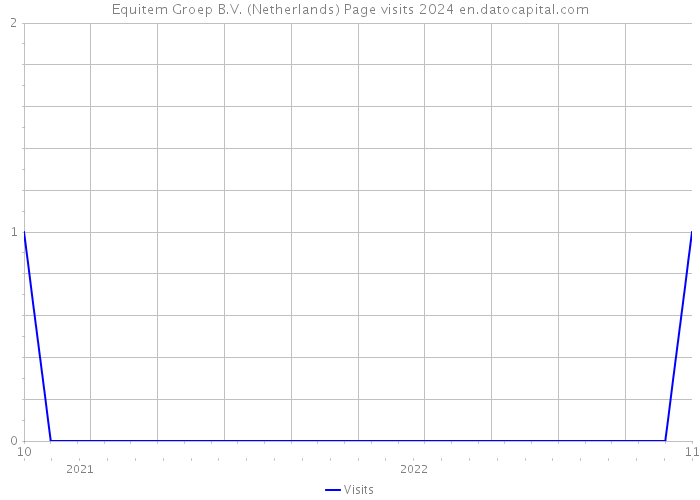 Equitem Groep B.V. (Netherlands) Page visits 2024 