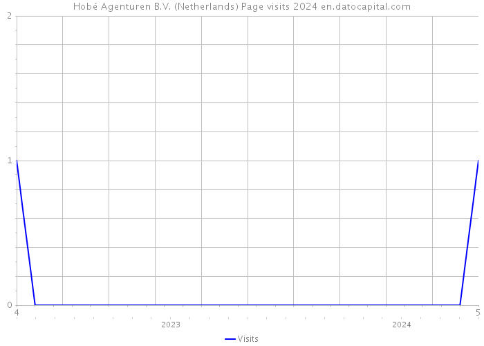 Hobé Agenturen B.V. (Netherlands) Page visits 2024 