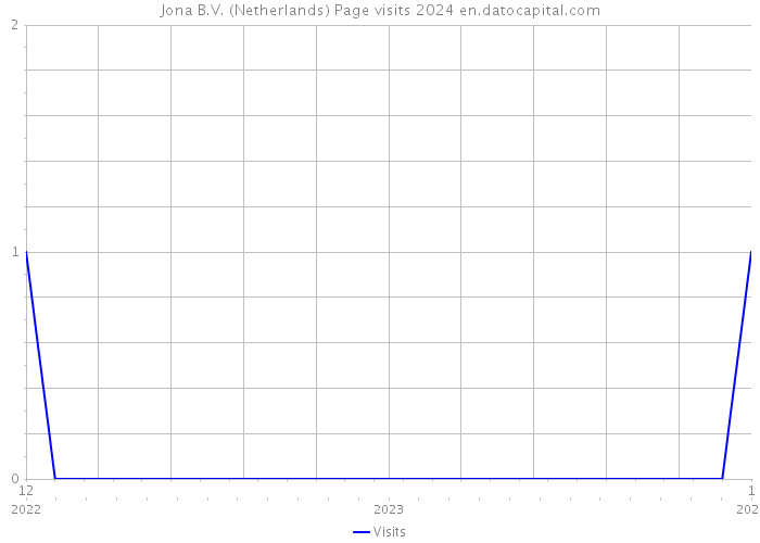Jona B.V. (Netherlands) Page visits 2024 