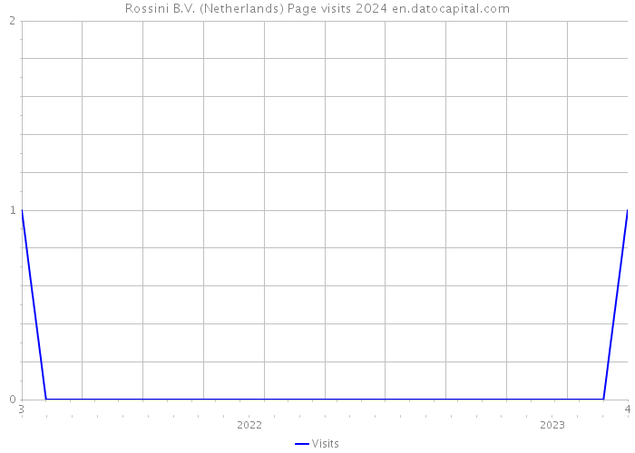 Rossini B.V. (Netherlands) Page visits 2024 