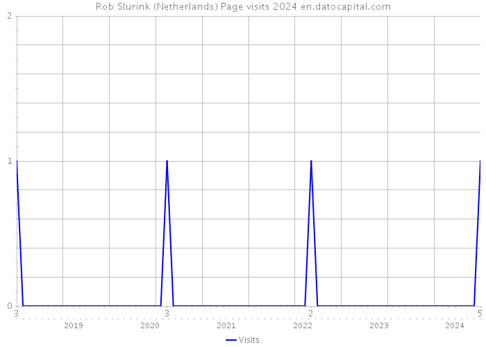 Rob Slurink (Netherlands) Page visits 2024 
