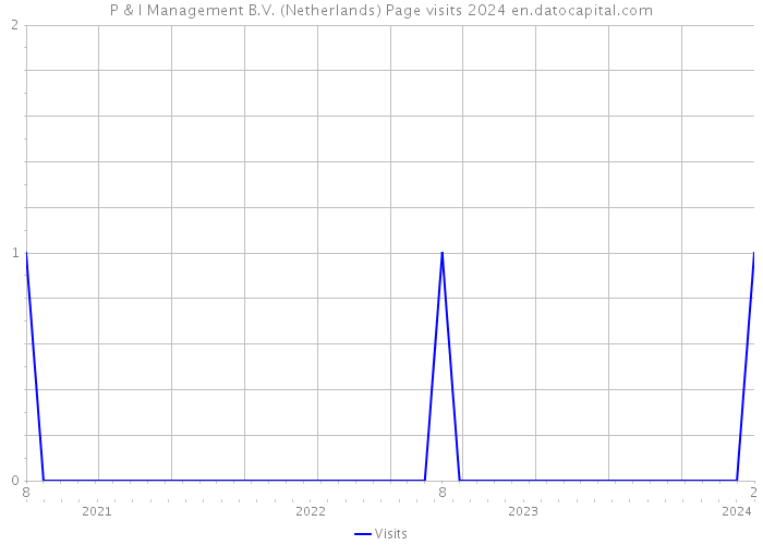 P & I Management B.V. (Netherlands) Page visits 2024 