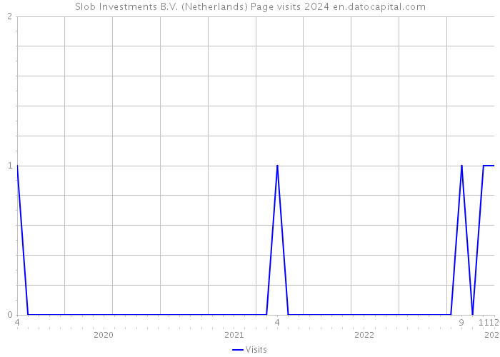 Slob Investments B.V. (Netherlands) Page visits 2024 