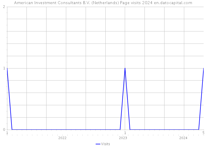American Investment Consultants B.V. (Netherlands) Page visits 2024 