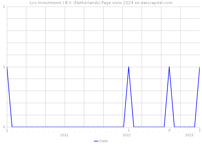 Loo Investments I B.V. (Netherlands) Page visits 2024 