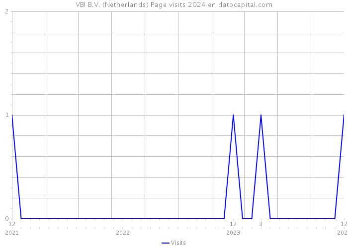 VBI B.V. (Netherlands) Page visits 2024 