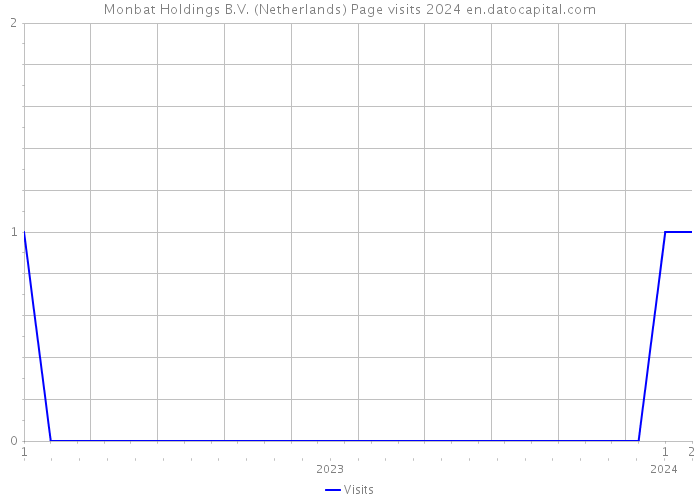 Monbat Holdings B.V. (Netherlands) Page visits 2024 