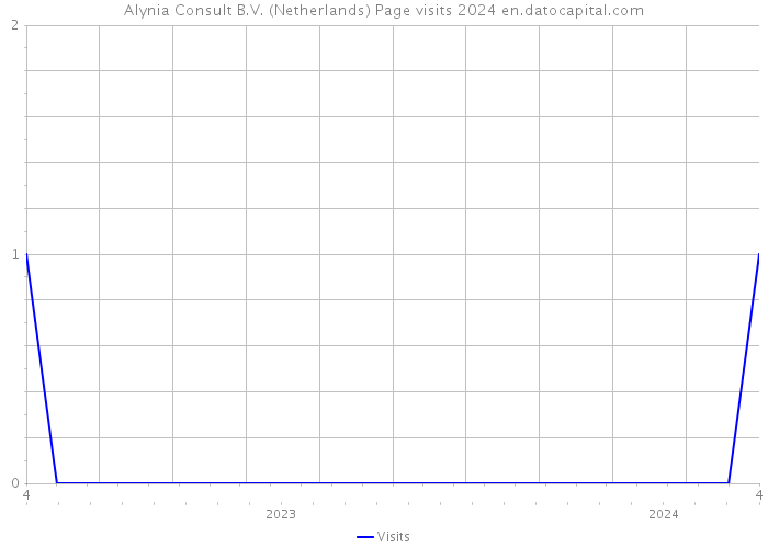 Alynia Consult B.V. (Netherlands) Page visits 2024 