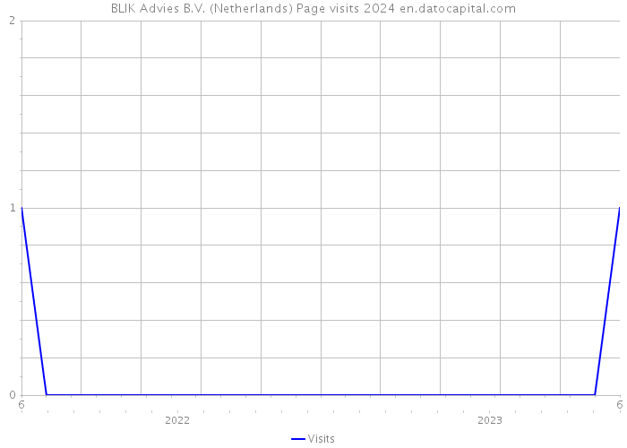 BLIK Advies B.V. (Netherlands) Page visits 2024 