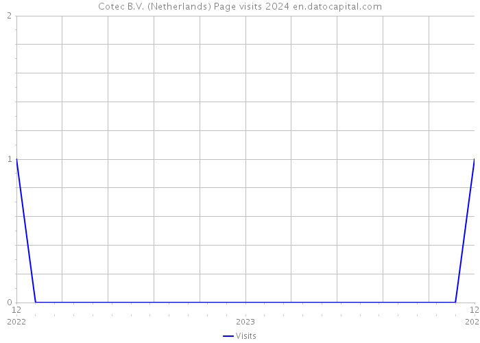 Cotec B.V. (Netherlands) Page visits 2024 
