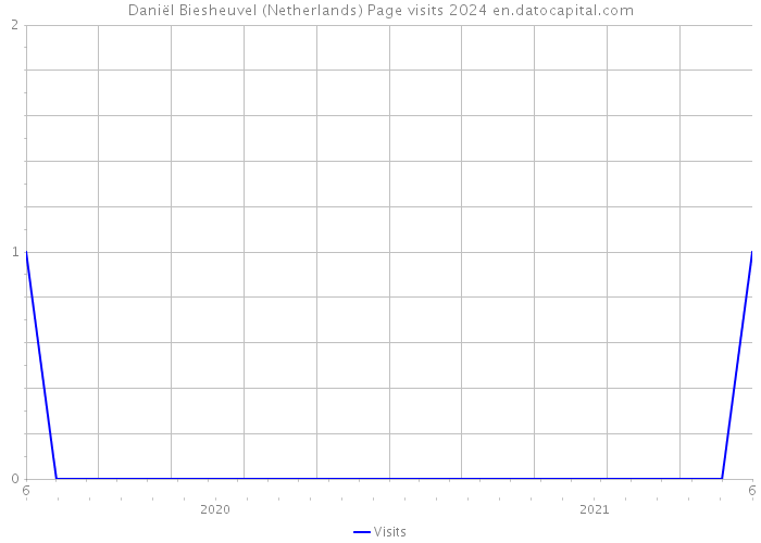 Daniël Biesheuvel (Netherlands) Page visits 2024 