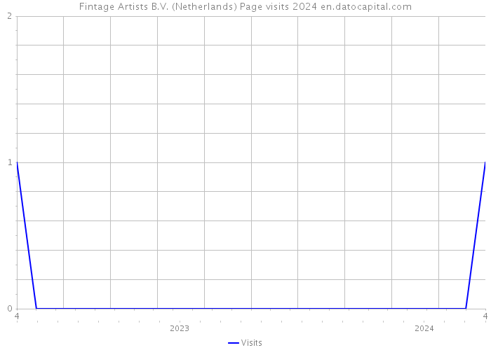 Fintage Artists B.V. (Netherlands) Page visits 2024 