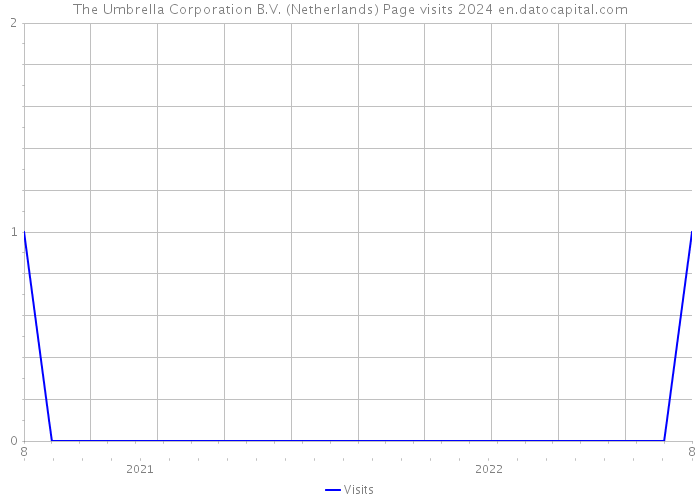 The Umbrella Corporation B.V. (Netherlands) Page visits 2024 
