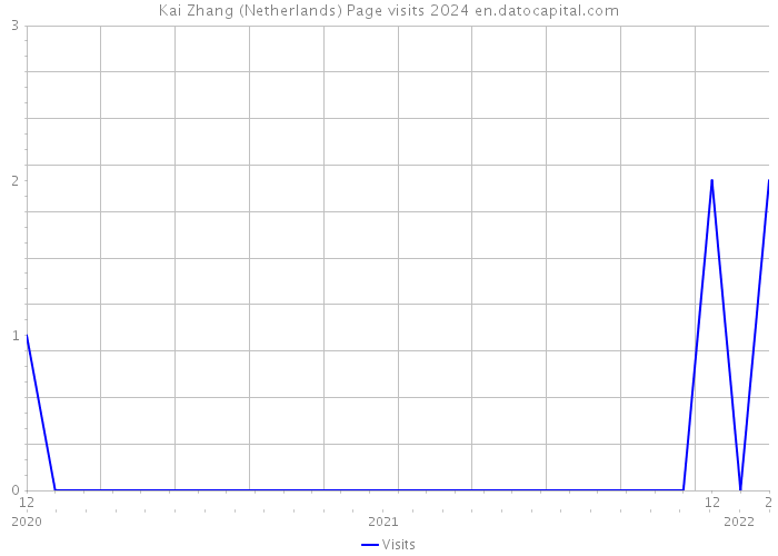 Kai Zhang (Netherlands) Page visits 2024 
