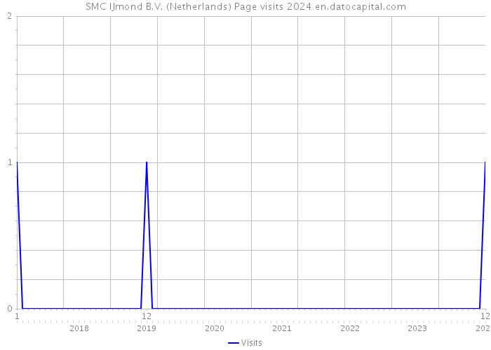 SMC IJmond B.V. (Netherlands) Page visits 2024 