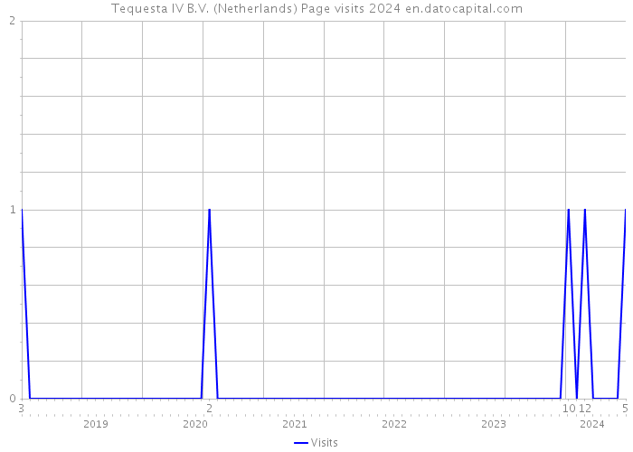 Tequesta IV B.V. (Netherlands) Page visits 2024 
