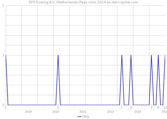RP3 Rowing B.V. (Netherlands) Page visits 2024 
