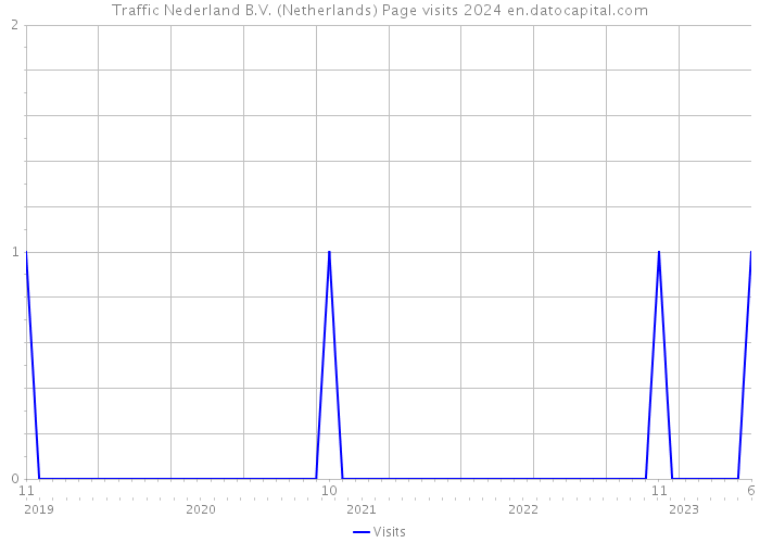 Traffic Nederland B.V. (Netherlands) Page visits 2024 