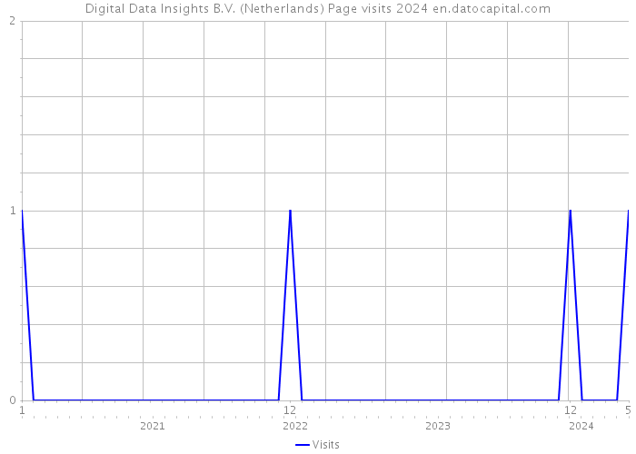 Digital Data Insights B.V. (Netherlands) Page visits 2024 