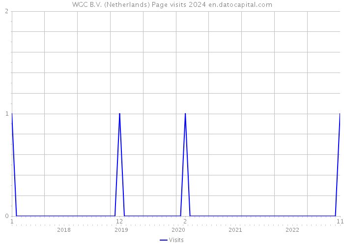 WGC B.V. (Netherlands) Page visits 2024 