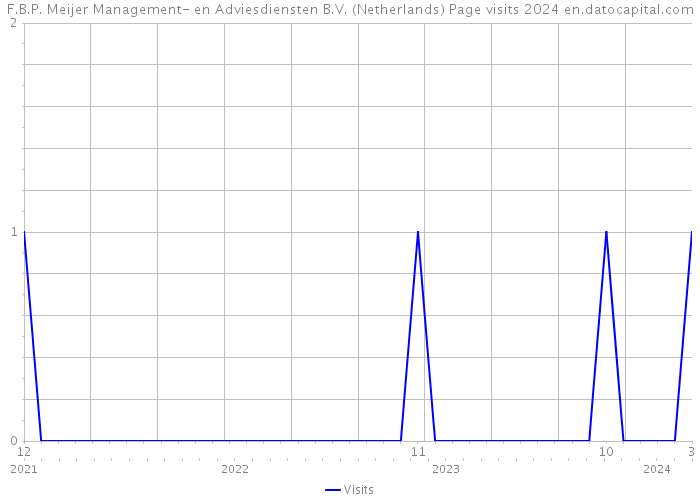 F.B.P. Meijer Management- en Adviesdiensten B.V. (Netherlands) Page visits 2024 