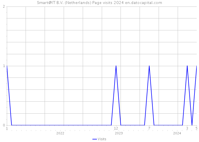 Smart@IT B.V. (Netherlands) Page visits 2024 