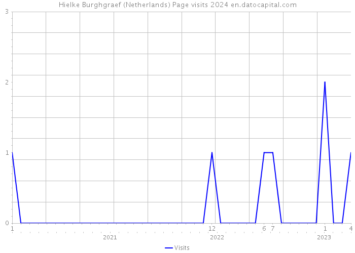 Hielke Burghgraef (Netherlands) Page visits 2024 