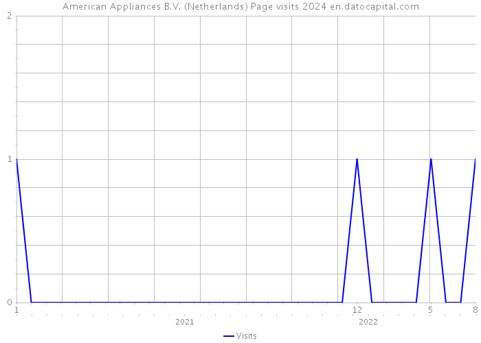 American Appliances B.V. (Netherlands) Page visits 2024 
