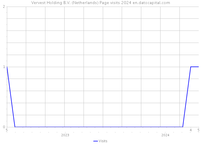 Vervest Holding B.V. (Netherlands) Page visits 2024 