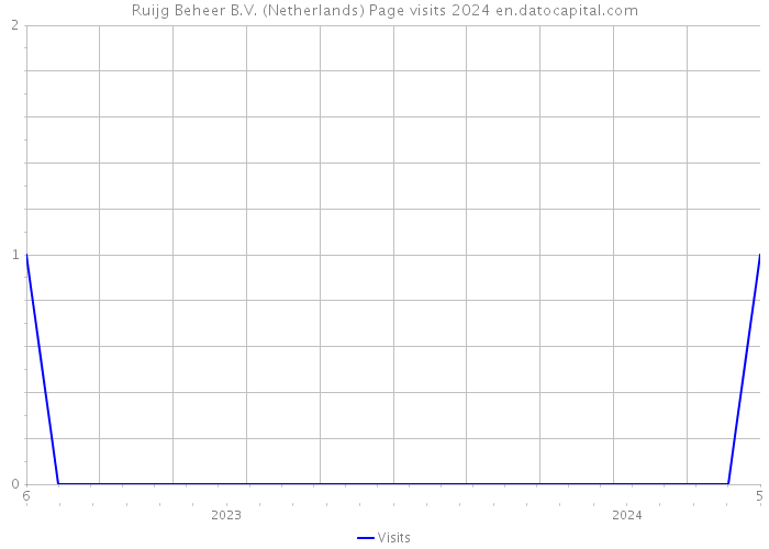 Ruijg Beheer B.V. (Netherlands) Page visits 2024 