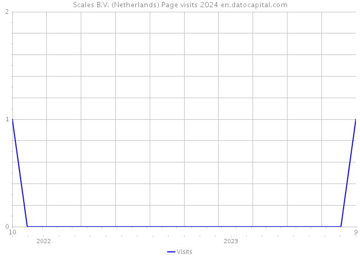 Scales B.V. (Netherlands) Page visits 2024 