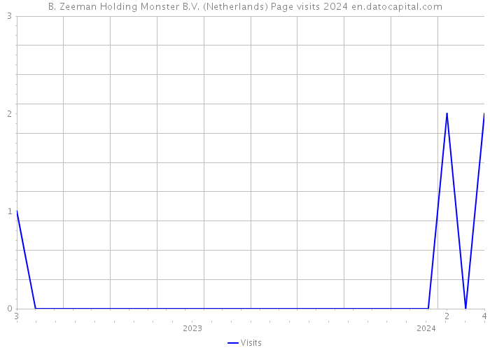 B. Zeeman Holding Monster B.V. (Netherlands) Page visits 2024 
