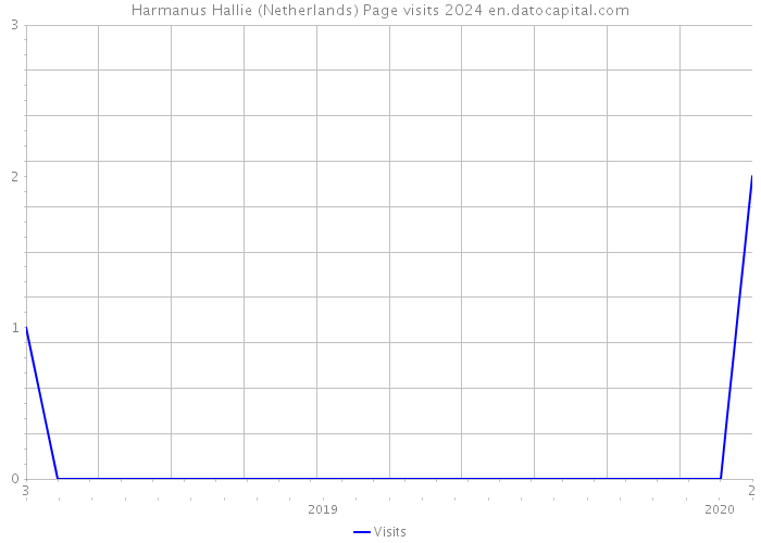 Harmanus Hallie (Netherlands) Page visits 2024 